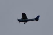 Morten 13 oktober 2019 - LN-BDL tar en runde over Høyenhall. Flyet er et Cessna 172 og kommer ifra Ringerikes Motorflyklubb