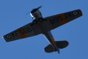 Morten 21 september 2019 - LN-TEX også kalt KF568 kommer tilbake over Ekeberg. Harvard LN-TEX ble bygd på lisens av Noorduyn Aviation i Canada som en Harvard Mk II i 1944