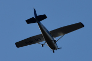 Morten 5 oktober 2019 - LN-NPK over Høyenhall. Det vi ser her er et Cessna 172B fra 1961 og fløy først i USA og Sverige før den kom til Norge