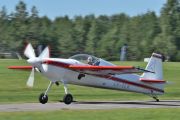 Morten 15 august 2020 - LN-SLK på Starmoen flyplass, da hadde du gnidd deg i øynene. Dette er en Selwyn Levin Slick 360 fra 2006