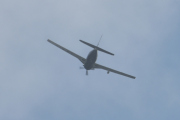 Morten 16 august 2020 - LN-MER svinger innom Høyenhall, det er en Piper PA-46-500TP Malibu Meridian