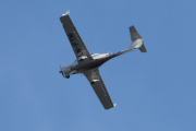 Morten 18 august 2020 - LN-FTM over Høyenhall, det er en Diamond DA-40 Next Generation fra 2015