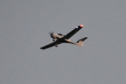 Morten 18 august 2020 - LN-FTM over Høyenhall, den er nærme nok