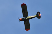 Morten 11 juli 2020 - LN-ACF over Notodden, det er Veteranflygruppa DFK som eier denne og holder til på Hokksund flyplass