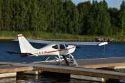 Morten 25 juli 2020 - LN-AAN på Kilen sjøflyhavn, dette er en Stoddard Hamilton GlaStar GS-1 fra 2003