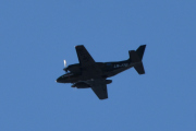 Morten 3 mai 2020 - LN-TTB over Høyenhall, det er en Piper PA-31-350