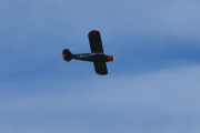 Morten 13 september 2020 - LN-ACF over Høyenhall, også kjent som F-AF som er en Piper L-18C Super Cub fra 1953. Denne kommer fra Veteranflygruppa DFK i Hokksund