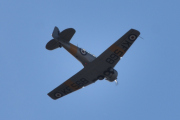 25 april 2021 - LN-TEX merket KF568 over Høyenhall, mine damer og herrer, vi ser North American T-6G Harvard fra 1944 fly forbi