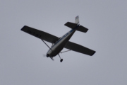 Morten 6 mars 2021 - LN-LMG over Høyenhall, dette er et Cessna A185F Skywagon som også er et sjøfly