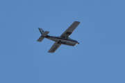 Morten 7 februar 2021- LN-NAE over Høyenhall, det er et Cessna 177RG fra Kjeller flyplass