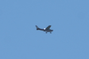 Morten 13 juni 2021 - Cessna over Høyenhall, man holder seg fremdeles litt unna