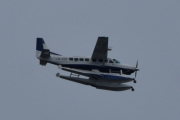 Morten 27 august 2021 - LN-ABP besøker Høyenhall, det er et Cessna 208B Grand Caravan EX Amphibian som er privateid