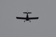 Morten 18 september 2021 - Småfly over Høyenhall om kvelden, dette bilde skulle jeg aldri ha tatt, alt for sent på kvelden