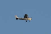 Morten 2 september 2021 - LN-NRF over Høyenhall, det er Nedre Romerike Flyklubb som kommer med sin Cessna 172 Skyhawk