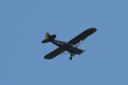 Morten 22 september 2021 - LN-ACL over Høyenhall, flyet er fra 1953 og har en lang historie