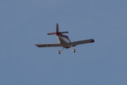 Morten 1 Juledag 25 desember 2021 - LN-FIN over Høyenhall, det betyr at vi ser en Van´s RV-7 her
