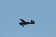 Morten 28 februar 2021 - Veteranfly over Høyenhall, det siste flyet vi ser i dag