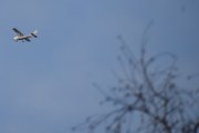 Morten 9 januar 2021 - LN-AZD over Høyenhall