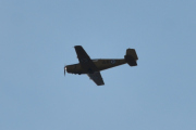 Morten 13 juli 2021 - LN-BII over Høyenhall, kan det være Anne som er ute med sin Saab 91B Safir fra 1954?