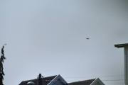 Morten 24 juli 2021 - LN-AHN over Høyenhall, men den flyr så fort, at den er langt unna før jeg kommer ut på verandaen