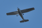 Morten 8 juli 2021 - LN-NRF besøker Høyenhall, det er Nedre Romerike Flyklubb som holder til på Kjeller flyplass som kommer på besøk