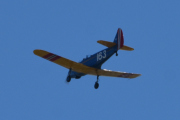 Morten 30 mai 2021 - LN-BIF Spirit of Little Norway over Høyenhall, det er en Fairchild PT-19A Cornell M-62A nr.163 fra 1944 som Nedre Romerike Flyklubb Veteranflygruppa eier