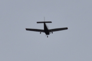 Morten 6 mars 2021 - OY-PHM over Høyenhall, det er fire seter i dette flyet og kommer helt fra Stavanger men det er dansk registrert