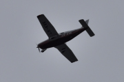 Morten 19 mars 2021 - LN-KVK over Høyenhall, det er en Piper PA-32-301XTC og kommer fra Kjeller Flyplass