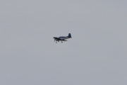 Morten 21 mars 2021 - LN-ABL over Høyenhall, jeg tror det er Sverre og Hans som er ute med sin Van´s RV-6A fra 2008 som har nesehjul som flyr her