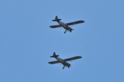 Morten 28 mars 2021 - Piper J-3C-65 Cub over Høyenhall, i 1944 kalte Piper Aircraft Co den for Piper L-4J. Dette var kult, nå kjenner jeg på at våren er her :-)