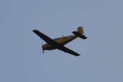 Morten 26 november 2021 - LN-LFK besøker Høyenhall, det er LFK Flyhobbyklubb som kommer med sin Saab 91B-2 Safir