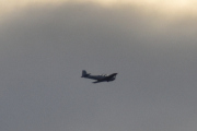 Morten 27 november 2021 - LN-FWP over Høyenhall, men jeg følger den inn i solnedgangen