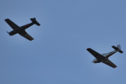 Morten 28 november 2021 - LN-FWP og G-CGFS over Høyenhall igjen, det er fantastisk å se på når dem flyr i formasjon