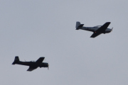 Morten 28 november 2021 - LN-FWP og G-CGFS over Høyenhall, nå har jeg den andre også - det er en Piaggio Focke Wulf 149D fra 1958