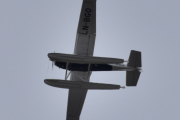 Morten 12 april 2022 - LN-BGO besøker Høyenhall, det er en Cessna A185F Skywagon som kommer på besøk