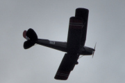 Morten 9 august 2022 - LN-BDM besøker Høyenhall, det er Nedre Romerike Flyklubb Veteranflygruppa som kommer på besøk