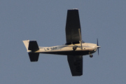 Morten 20 juli 2022 - LN-NRF besøker Høyenhall, det er Nedre Romerike Flyklubb som kommer med sin Cessna 172 Skyhawk