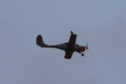 Morten 11 februar 2022 - Diamond DA-40NG over Høyenhall på kvelden