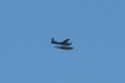 Morten 8 juli 2022 - Sjøfly over Høyenhall, det er nok en Cessna og kanskje den er på vei til Kilen
