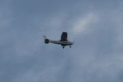 Morten 9 juli 2022 - Nedre Romerike Flyklubb over Høyenhall, men det er veldig langt unna