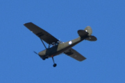 Morten 14 juni 2022 - Cessna L19E Birddog over Høyenhall, om det kommer mange spennende fly på Flydagen på søndag, er det vel ingen tvil om