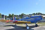 Morten 19 juni 2022 - LN-BIF på Kjeller flyplass, det er Nedre Romerike Flyklubb Veteranflygruppa som står her med sin Fairchild PT-19A Cornell M-62A nr.163 fra 1944. Den har akkurat fått nye vinger, så den blir nok på bakken