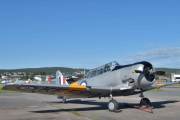 Morten 19 juni 2022 - LN-TEX på Kjeller flyplass, det er nok Sameiet LN-TEX som har kontrollen over North American T-6G Harvard fra 1944 i dag. Men når jeg ser den over Høyenhall så er det Norwegian Spitfire Foundation jeg skriver