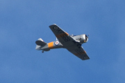 Morten 23 juni 2022 - LN-TEX besøker Høyenhall, det er Sameiet LN-TEX eller skal vi si Norwegian Spitfire Foundation som kommer på besøk