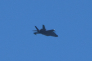 Morten 29 juni 2022 - To jagerfly F-35 over Høyenhall, det er Forsvarets nye kampfly som suser forbi her