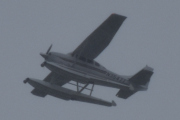 Morten 24 mai 2022 - N3547T besøker Høyenhall, nå ser jeg at dette er større, det er et Cessna T206H Turbo Stationair