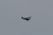 Morten 29 mai 2022 - Veteranfly over Høyenhall, men det er en dobbeltdekker og da gjetter jeg på at det står nummer 153 på siden