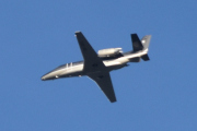 Morten 7 mai 2022 - OO-SKS over Høyenhall, det er Abelag Aviation som kommer med sitt Cessna 560XL Citation