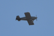 Morten 19 mars 2022 - Småfly over Høyenhall, motlys har jeg også