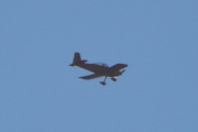 Morten 4 mars 2022 - Mikrofly over Høyenhall, den er litt langt unna, men jeg tror det er en Van's Aircraft
